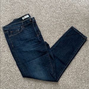 Banana republic skinny dark wash jeans